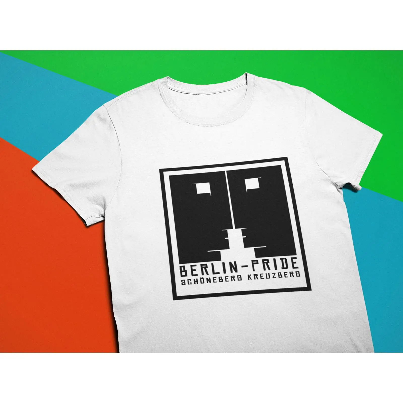 Vintage Fashion Berlin - Koszulka Berlin Pride Techno Gay Power