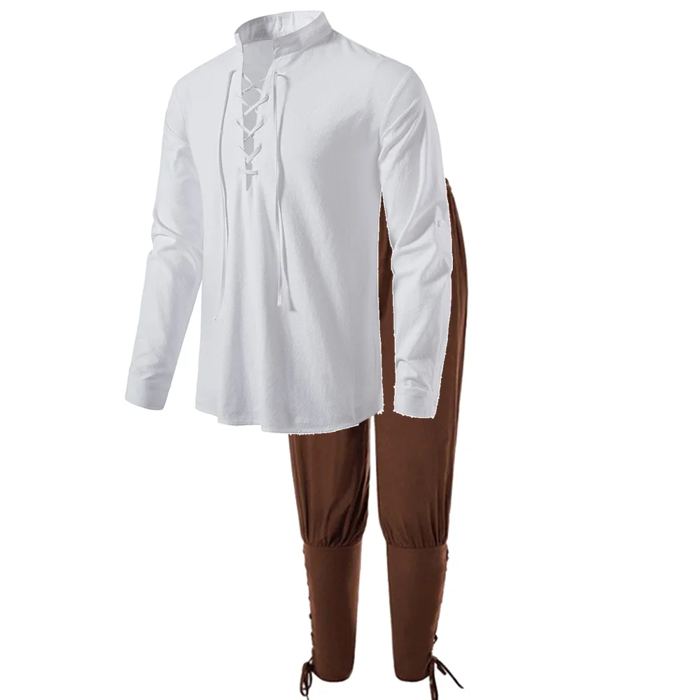 Retro Track Pant - 2 szt. Retro Vintage Średniowieczny Renesansowy