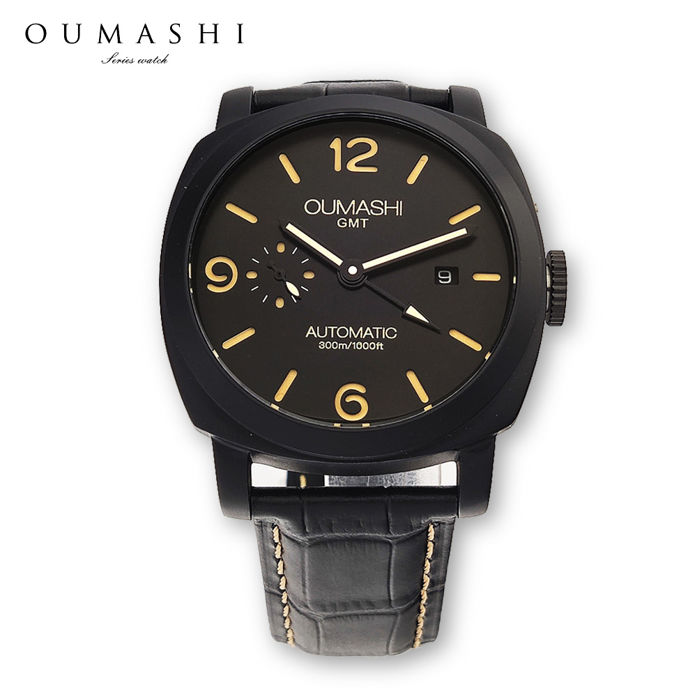 Vintage Fashion Watches - Zegarek GMT ST2557 Męski Vintage Automatyczny