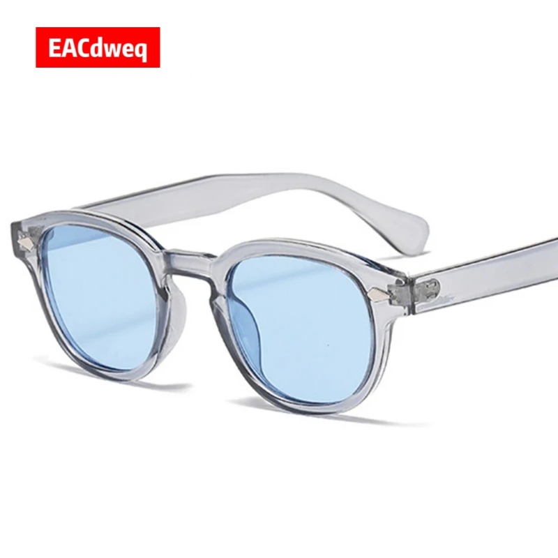 Vintage Fashion Design - Okulary przeciwsłoneczne vintage okrągłe damskie męskie