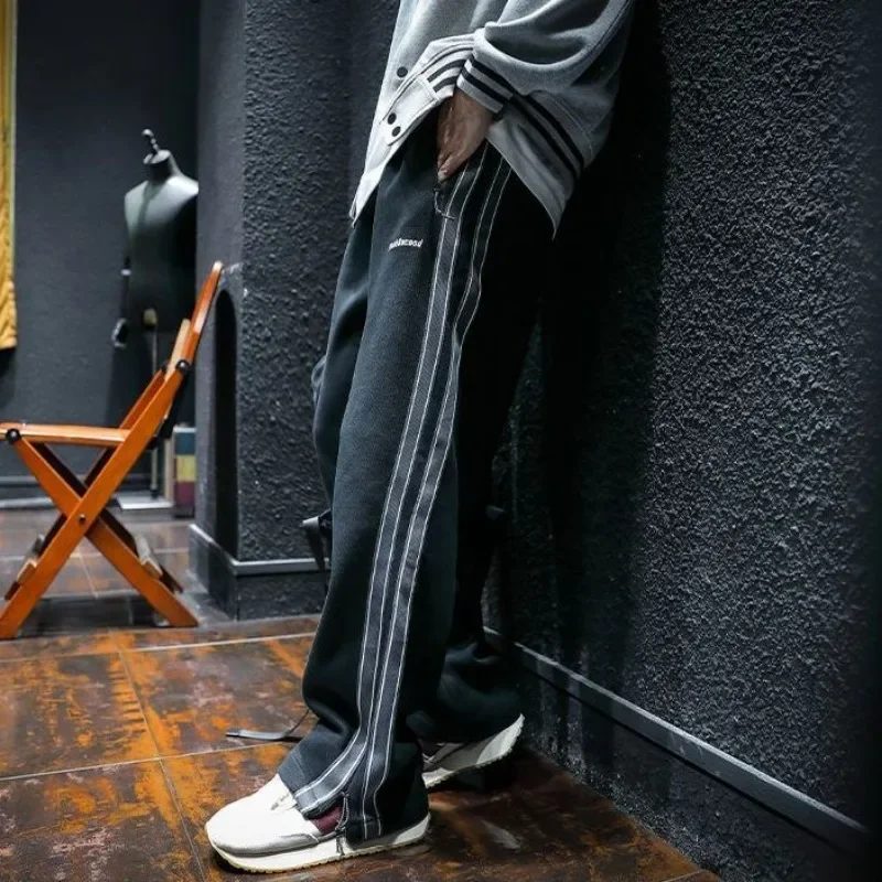 Retro Track Pant - Spodnie dresowe dla mężczyzn Bawełniane spodnie