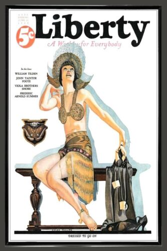 Vintage Fashion Magazine Covers - Zdjęcie okładki magazynu Liberty Fashion Couture,