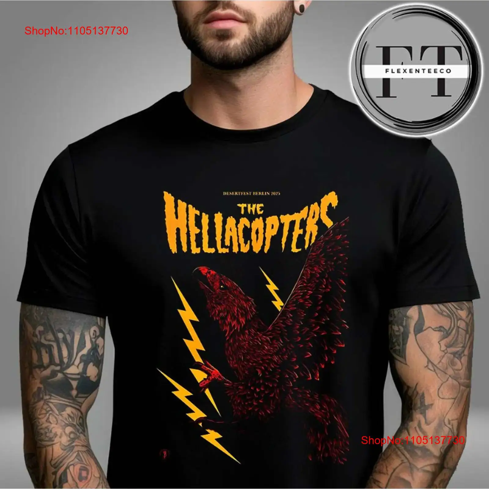 Vintage Fashion Berlin - Koszulka The Hellacopters na Desertfest Berlin