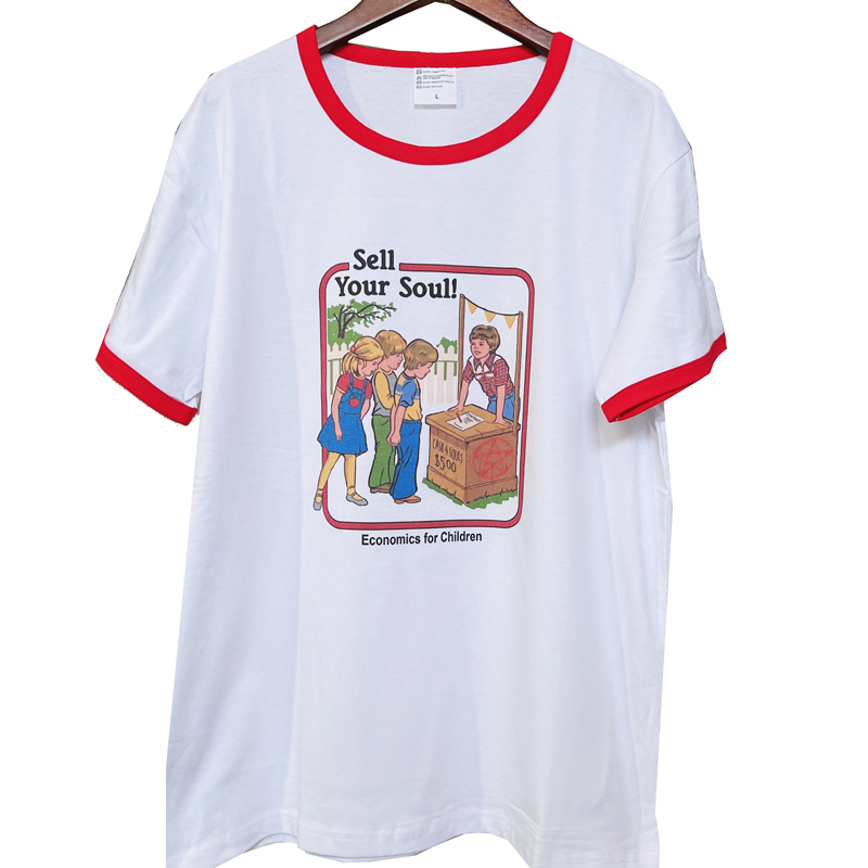 Vintage Fashion Research - Psychodeliczny badań wolontariuszy Unisex Vintage Ringer