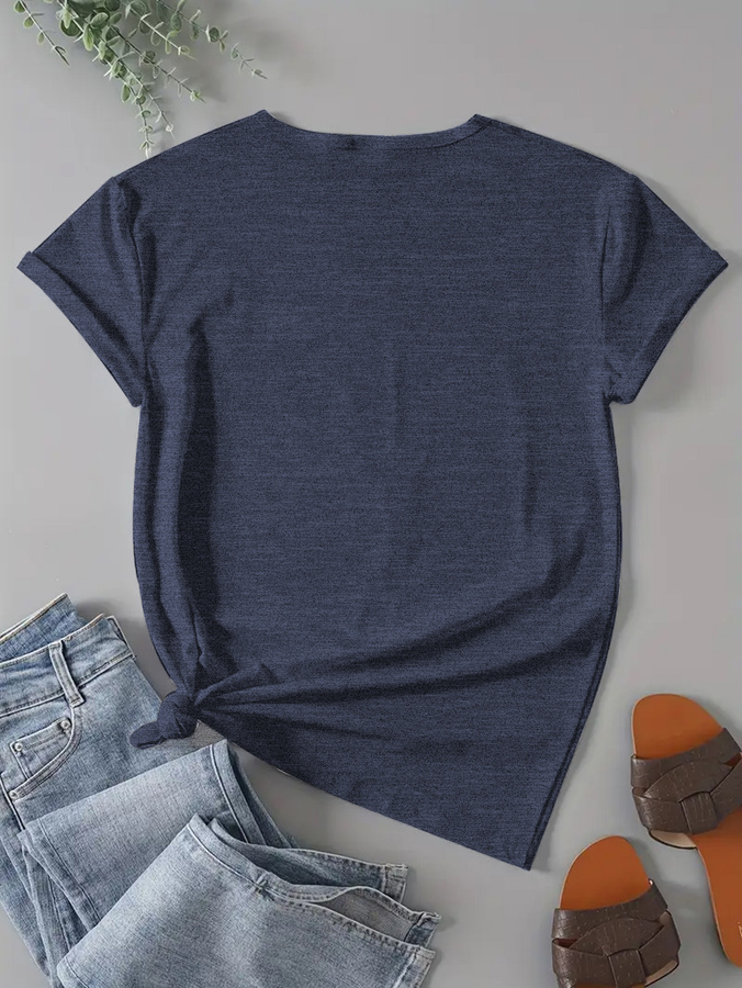 Koszulka z nadrukiem w stylu v – Thrift Vintage Fashion Usa recenzja i cena