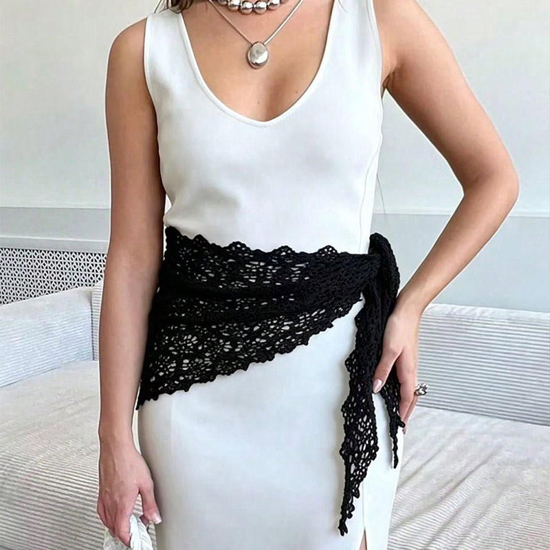 Szydełkowa koronkowa trójkątna – Vintage Fashion Looks recenzja i cena