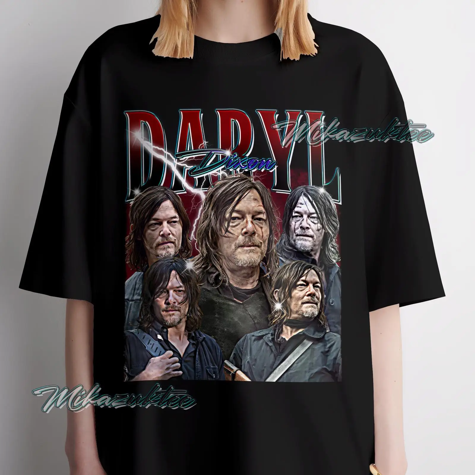 Koszulka Daryl Dixon The Walki – Vintage Fashion Collage recenzja i cena