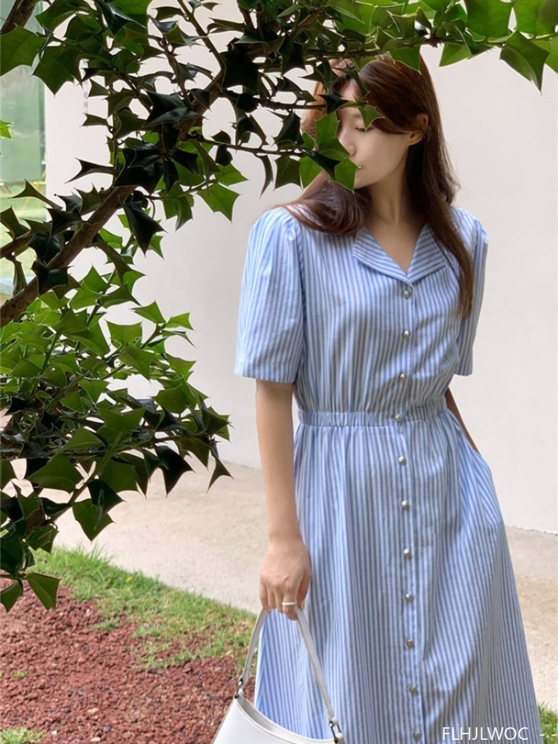 Bawełniana lniana kobieca kami – Vintage Fashion Korea recenzja i cena