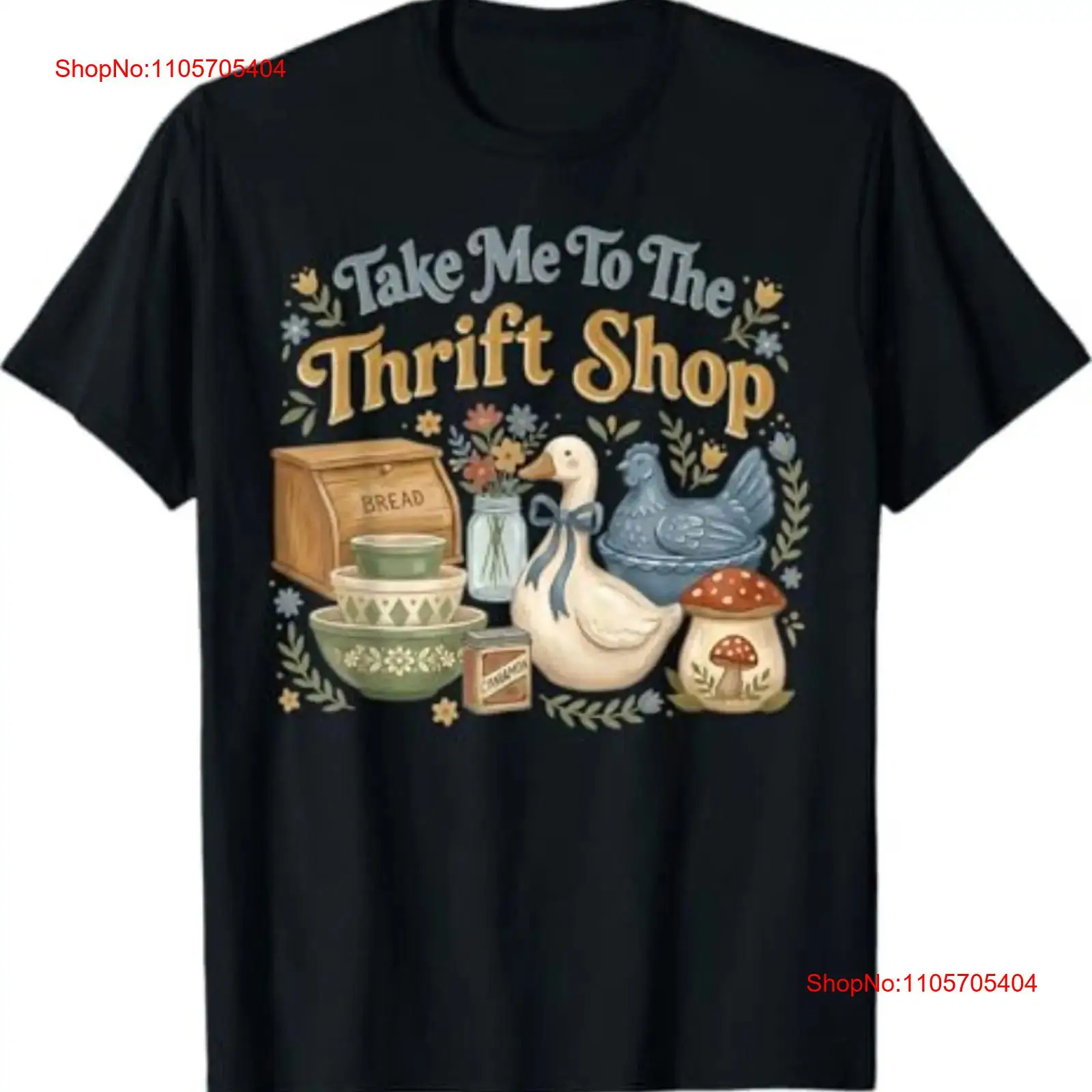 Koszulka Take Me to The Thrift – Thrift Vintage Fashion Usa recenzja i cena