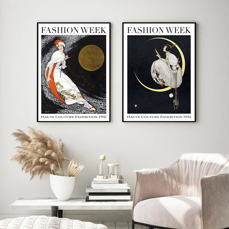 Plakat z okładką magazynu vint – Vintage Fashion Magazine Covers recenzja i cena