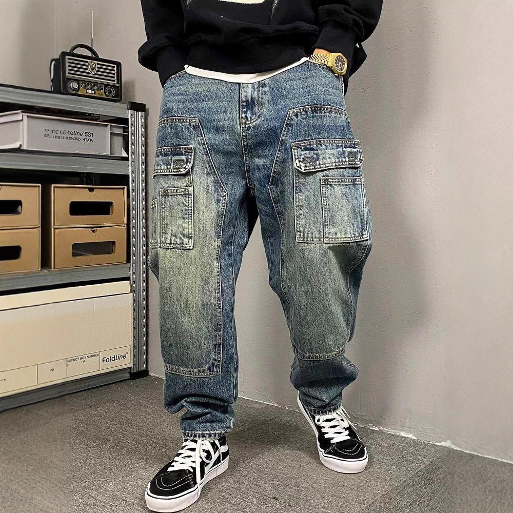 Męskie jeansy w stylu American – Retro Track Pant recenzja i cena