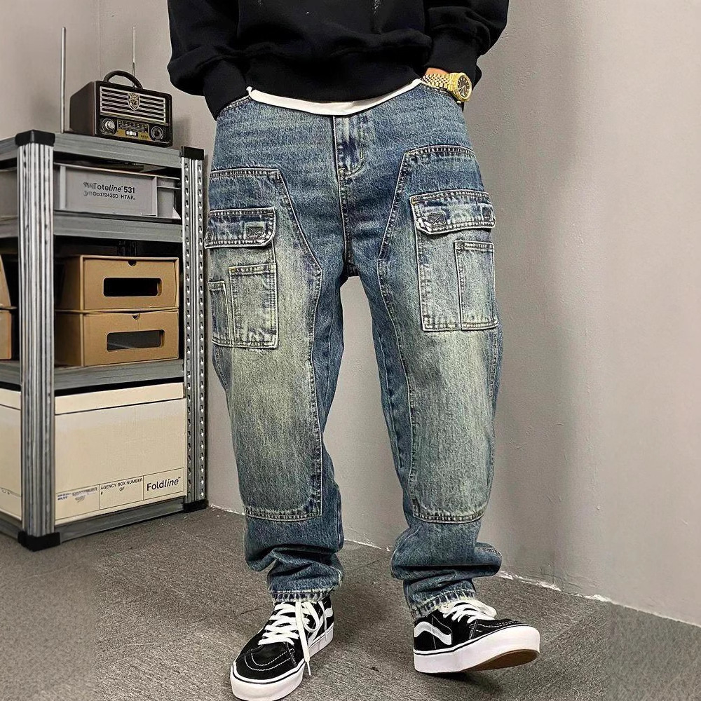 Męskie jeansy w stylu American – Retro Track Pant recenzja i cena