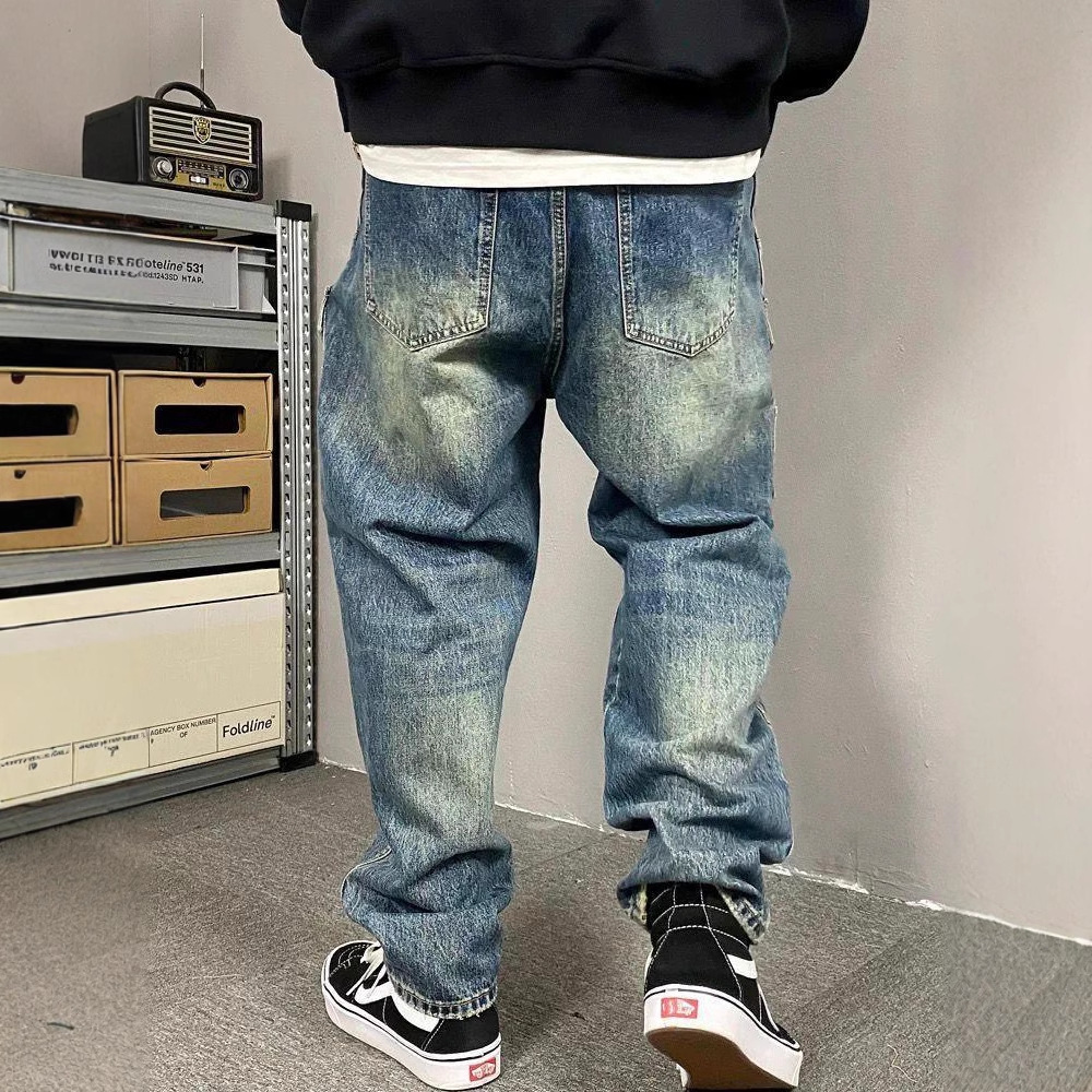 Męskie jeansy w stylu American – Retro Track Pant recenzja i cena